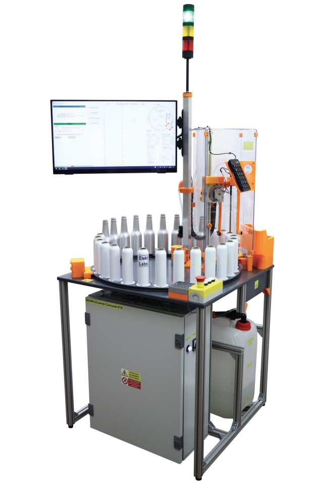 Automatic Enamel Rater with Carousel Magazine