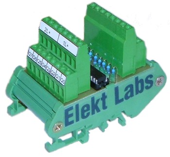Eight channel optocoupler